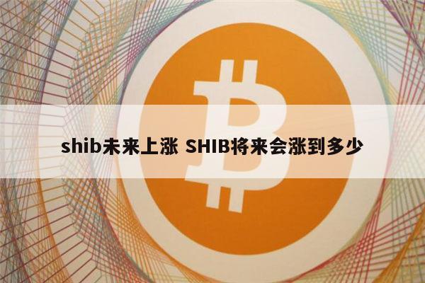 shib币价格还会涨吗(shib币还会涨的可能性吗)