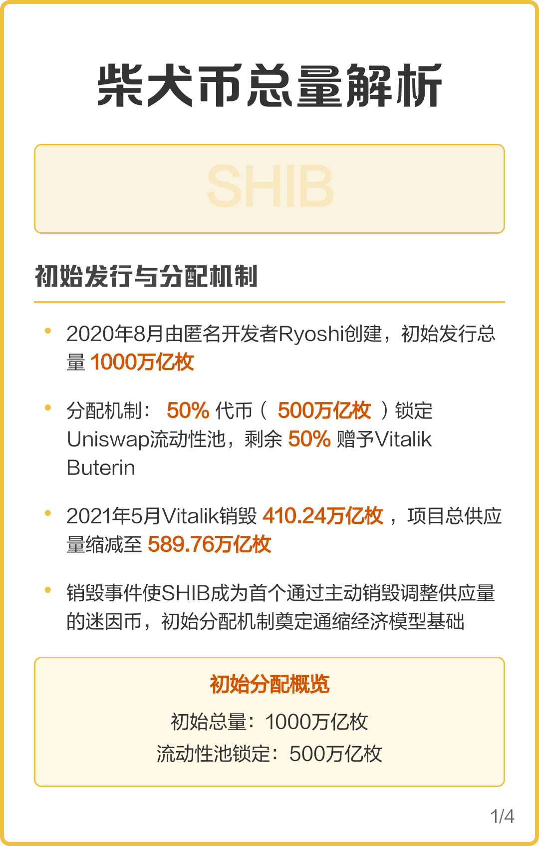 shib币总共发行多少(shib币发行总量是不是过多)